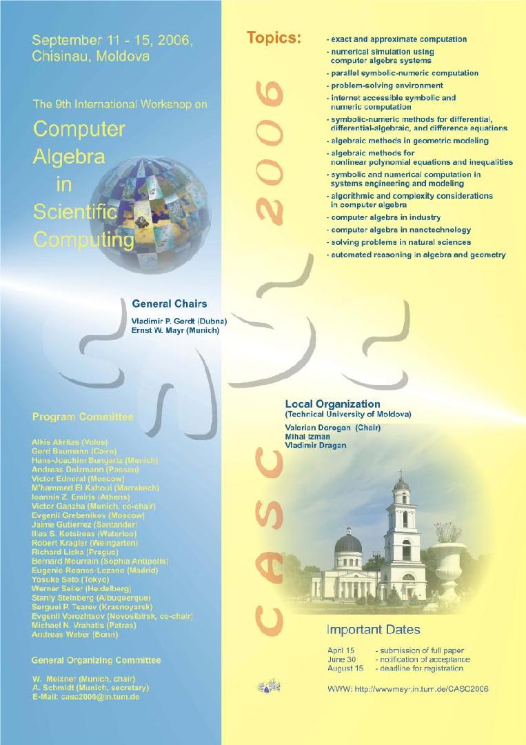 CASC2006 Poster